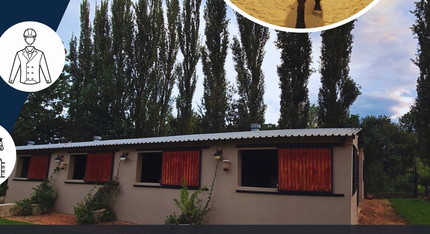 Stable block at Delenitor Equestrian Centre, Pretoria East